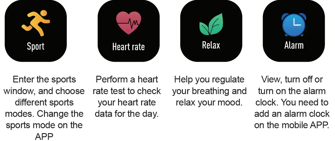 willful SW021 Smartwatch Function Introduction