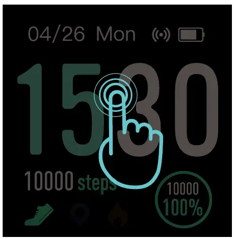 willful SW021 Smartwatch Operating Instructions 1