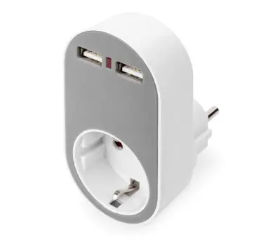 Digitus Da-70617 Universal Socket Charging Adapter User Manual