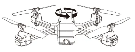 Drone compass calibration