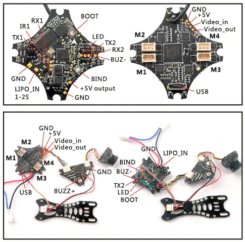 Flight controller connection diagram