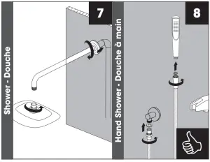 belangerh2o KIT-QUA130CCP Rain Pressure Balanced Square Shower System - FIGURE 17