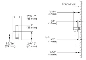 belangerh2o KIT-QUA130CCP Rain Pressure Balanced Square Shower System - FIGURE 3