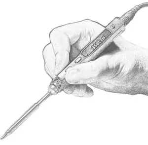 MINIWARE TS100 Mini Soldering Iron-power