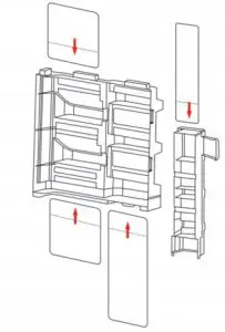 kogan NBSPMRKTPLA Kids Supermarket Playset- Clip the baskets