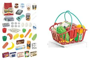 kogan NBSPMRKTPLA Kids Supermarket Playset- Accessories