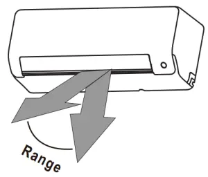 Setting Horizontal Angle of Air Flow