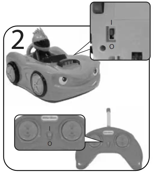 little tikes LIT 643330 RC Bumpers Cars -QUICK START 1