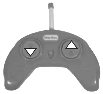 little tikes LIT 643330 RC Bumpers Cars - REMOTE CONTROL DIAGRAM 3