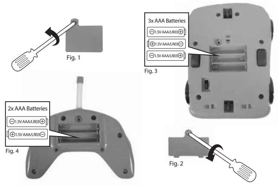 little tikes LIT 643330 RC Bumpers Cars - tighten the screws