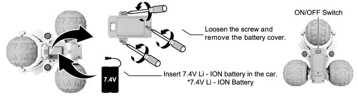 Huang Bo Toys Factory HB SL12 24 Amphibious Spheric RC Toys - FIG