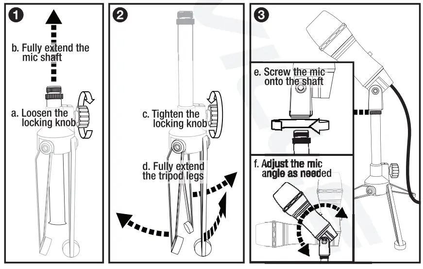ROCKVILLE 613817030223 Z-Stream Live Streaming USB Microphone 2