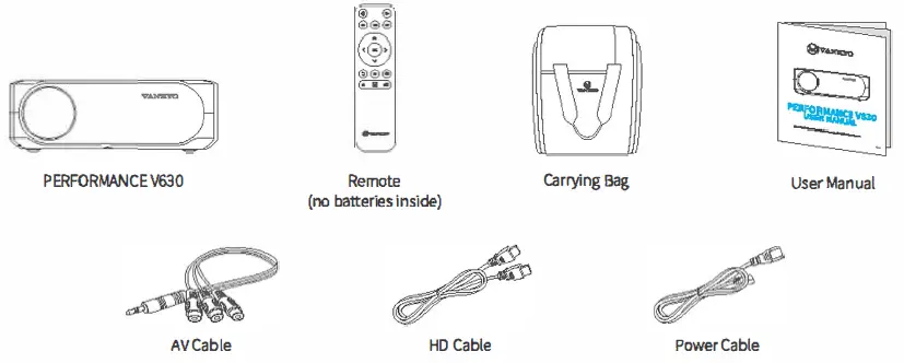 VANKYO Performance V630 1080p Projector fig 1