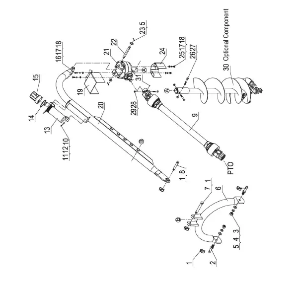 YTL TS2401 Post Hole Digger Owner's 10