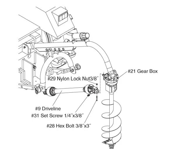 YTL TS2401 Post Hole Digger Owner's 7