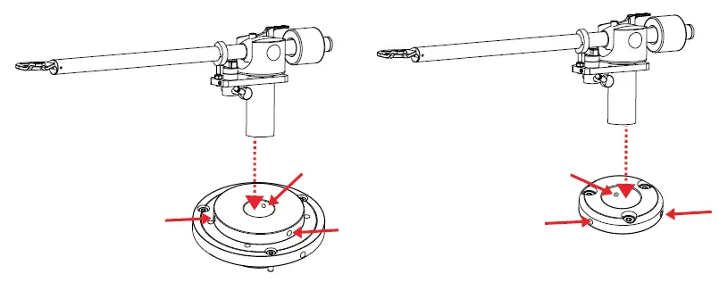 GOLD-NOTE B-5.1-Standard-High-Precision-Tonearm -fig 1