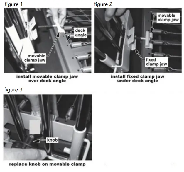 COMPASS HEALTH PB7035 Pro Basics Clamp On Half Rails-fig2