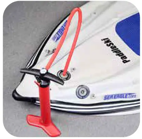 SEA-EAGLE-437ps-PaddleSki-Inflatable-SOLO-Catamaran-Boat-11