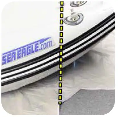 SEA-EAGLE-437ps-PaddleSki-Inflatable-SOLO-Catamaran-Boat-47