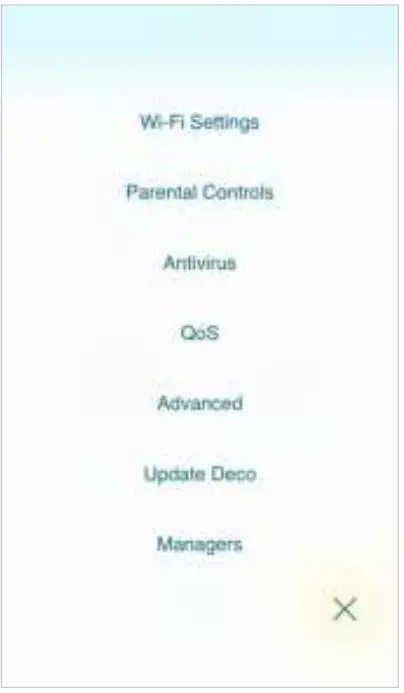tp-link Whole-Home Wi-Fi System Deco M5 User Guide - Tap the Main Menu