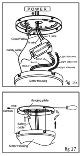 acorn DC-368 Rod Ceiling Fan - CEILING FAN 1