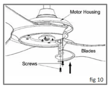 acorn DC-368 Rod Ceiling Fan - FAN BLADE