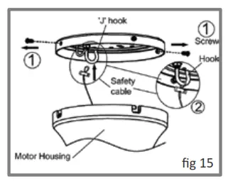 acorn DC-368 Rod Ceiling Fan - PRE-FIX