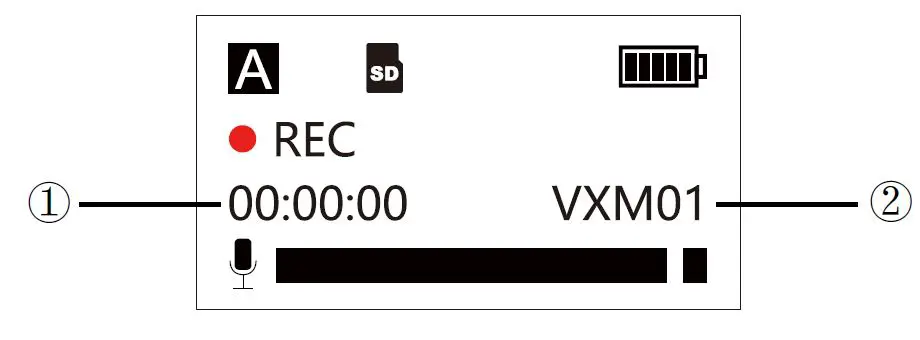 CKMOVA Vocal M UHF Dual-Channel Wireless Microphone System with Independent Audio Recorder-10