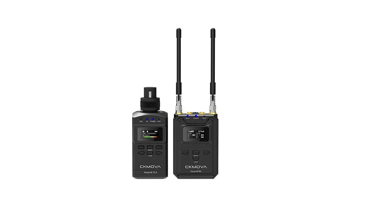 Ckmova Vocal M Uhf Dual-channel Wireless Microphone System With Independent Audio Recorder User Manual