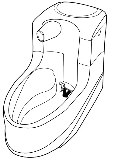 PetSafe PWW00 14402 Drinkwell Mini Pet Fountain