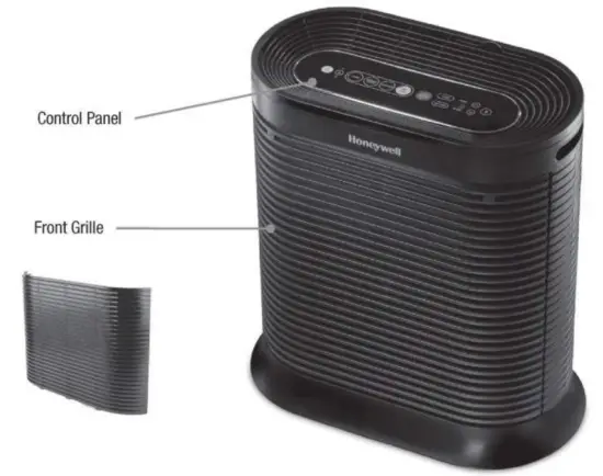Honeywell HPA250 Series Bluetooth Smart Air Purifier True Hepa Allergen Remover - 1