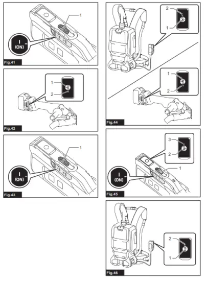 makita DVC665 Cordless Backpack Vacuum Cleaner - fig 7