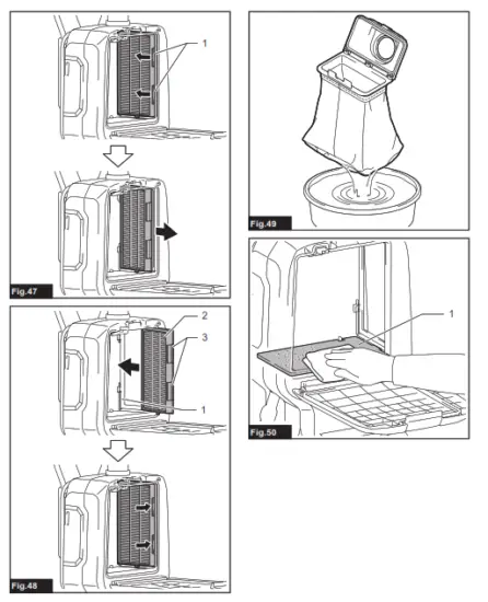makita DVC665 Cordless Backpack Vacuum Cleaner - fig 8