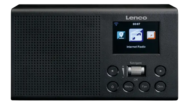 Lenco DIR 60 Portable Internet Radio - Cover