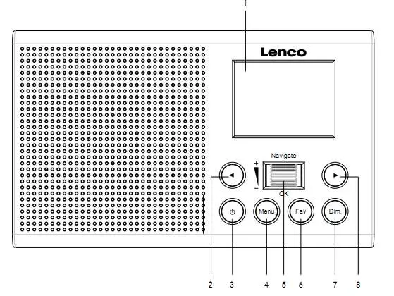 Lenco DIR 60 Portable Internet Radio - Product Overview 1