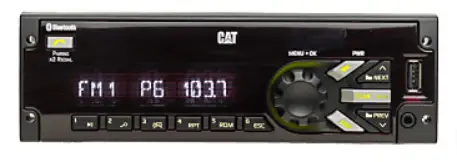 Caterpillar Premium Corporate Radio User Manual