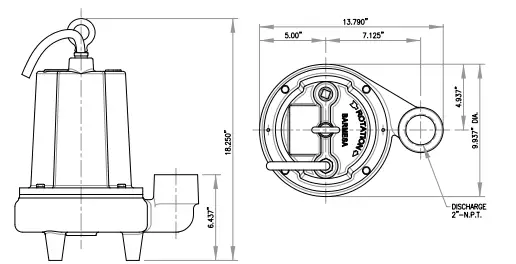 Barmesa-Pumps-2BEH-SS-Series-HP-82-GPM-FNPT-Two-Vane-Vertical-Effluent-Pump-fig-1