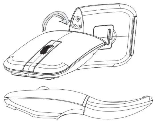 Shenzhen Xinjuhuang Electronic Technology M9 Dual Mode Charging Wireless Mouse - Function 1