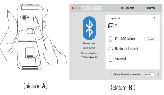 Shenzhen Xinjuhuang Electronic Technology M9 Dual Mode Charging Wireless Mouse - Mac