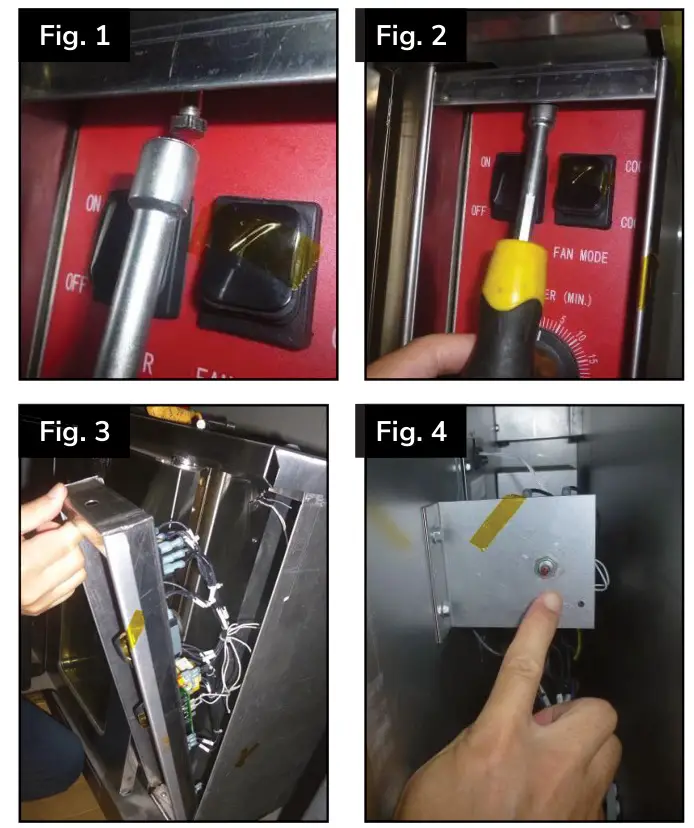 CPG 351FEC100 Electric Convection Ovens - figure 1-4