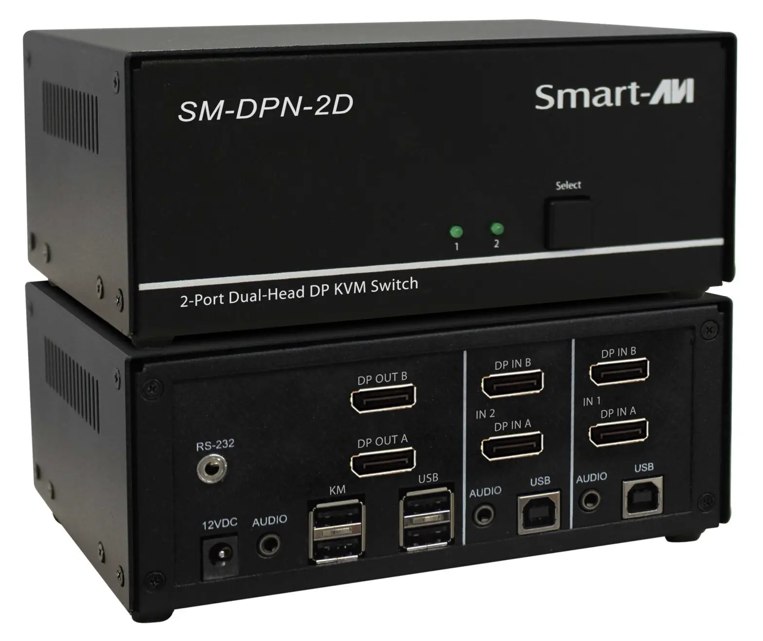 Smartavi Sm-dpn-2d Advanced 2-port Displayport Kvm Switch User Manual