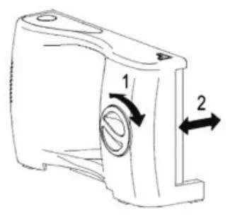 DOMO MS171 Food Slicer - ADJUST