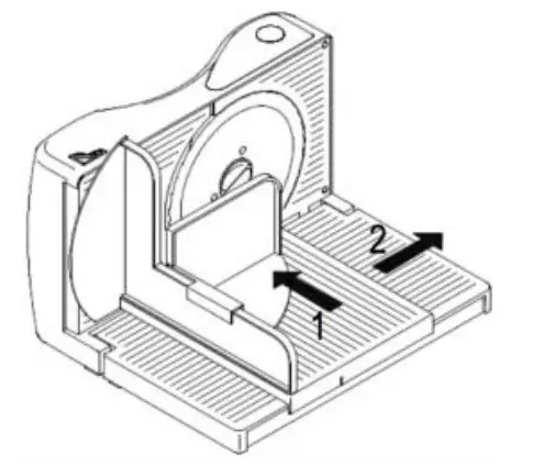 DOMO MS171 Food Slicer - ASSEMBLY 7