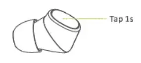 aimitek TW93 TWS Wireless EarBuds - Switch Audio Output