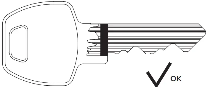 Tedee Euro Adapter for Door Lock - Key