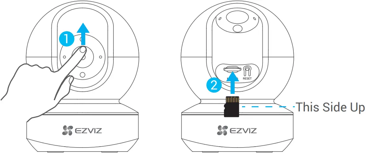 EZVIZ CSC6N1G2 Smart Home Camera Installation 1