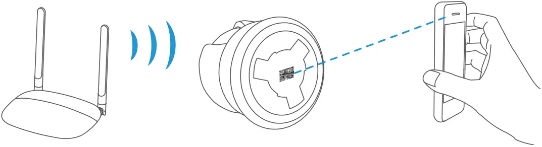 EZVIZ CSC6N1G2 Smart Home Camera Set up 1 Power-on B