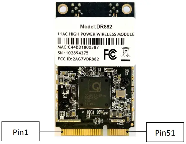 MiniPCIe Slot Pin Assignment