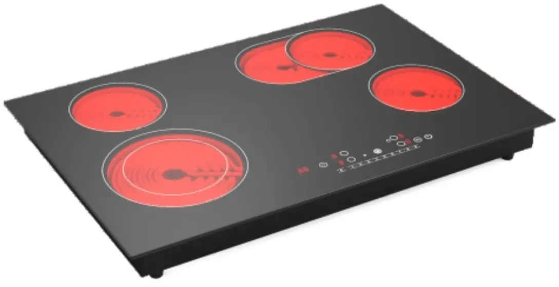 VEVOR DT4 Electric Stove Top 30 Inch 4 Burners Electric Cooktop