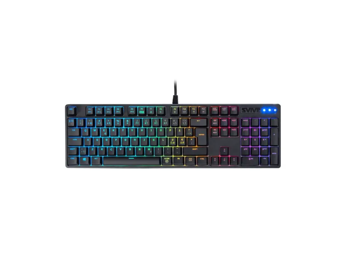 Svive Triton Ultrathin Mechanical Gaming Keyboard User Guide Svive Triton Ultrathin Mechanical Gaming Keyboard User Guide
